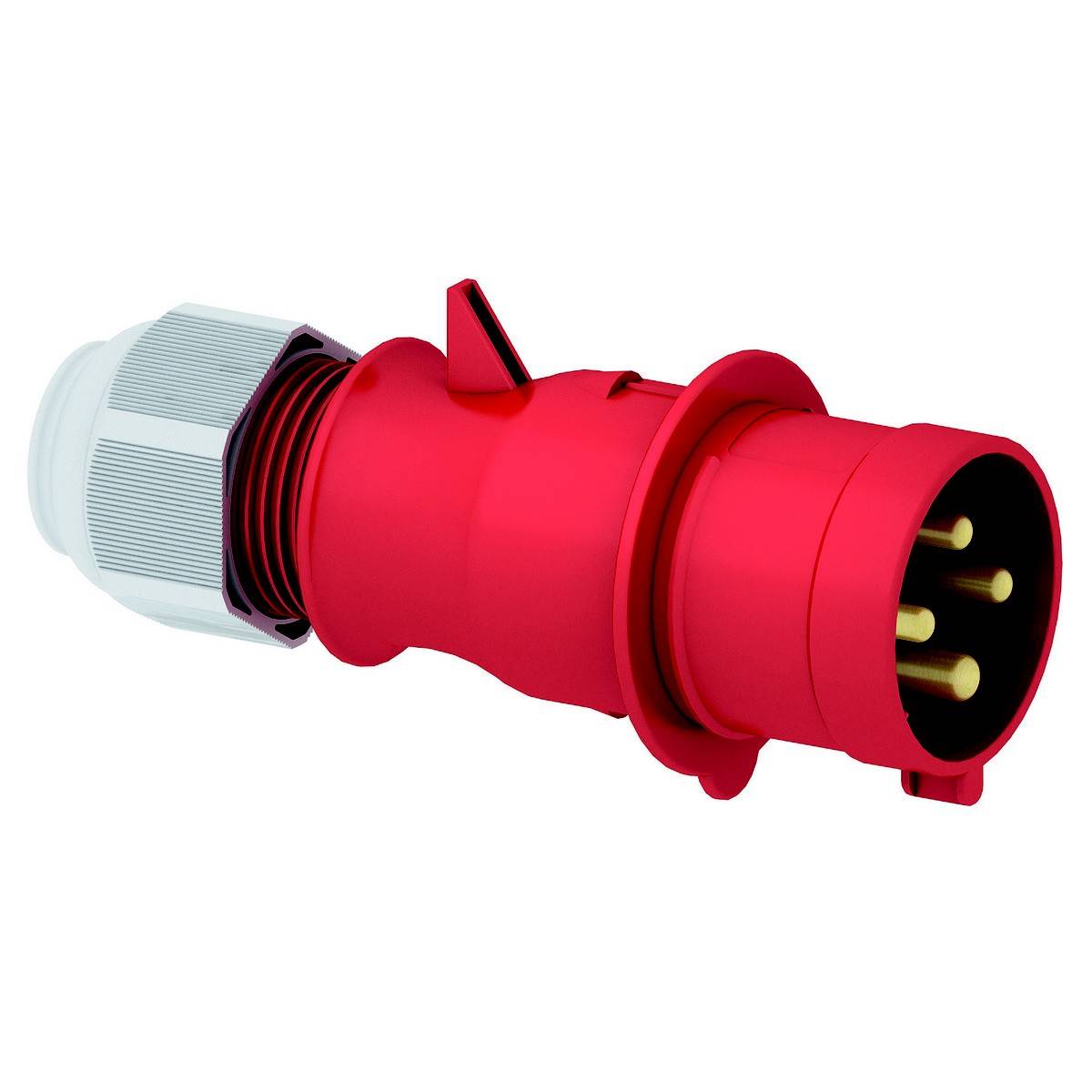 Bals Elektrotechnik 21017-TLS CEE utikac 32 A 380 - 415 V 4-polni IP44 50/60 Hz 6h