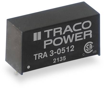 TracoPower DC/DC konvertor, ulaz 24V/DC, izlaz 5V/DC, 600mA, 3W, izolacija 1000V/DC, kućište SIL