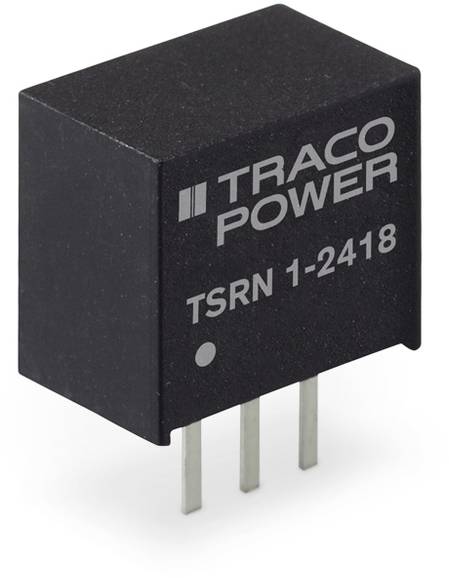 TracoPower DC/DC konvertor, ulaz 12V/DC, izlaz 1,5V/DC, 1A, kućište SIL, 11,7 × 14,3 × 7,5mm