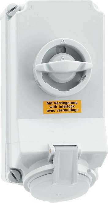 Bals Elektrotechnik 16450 CEE zidna uticnica 32 A 250 V 3-polni IP44 3h