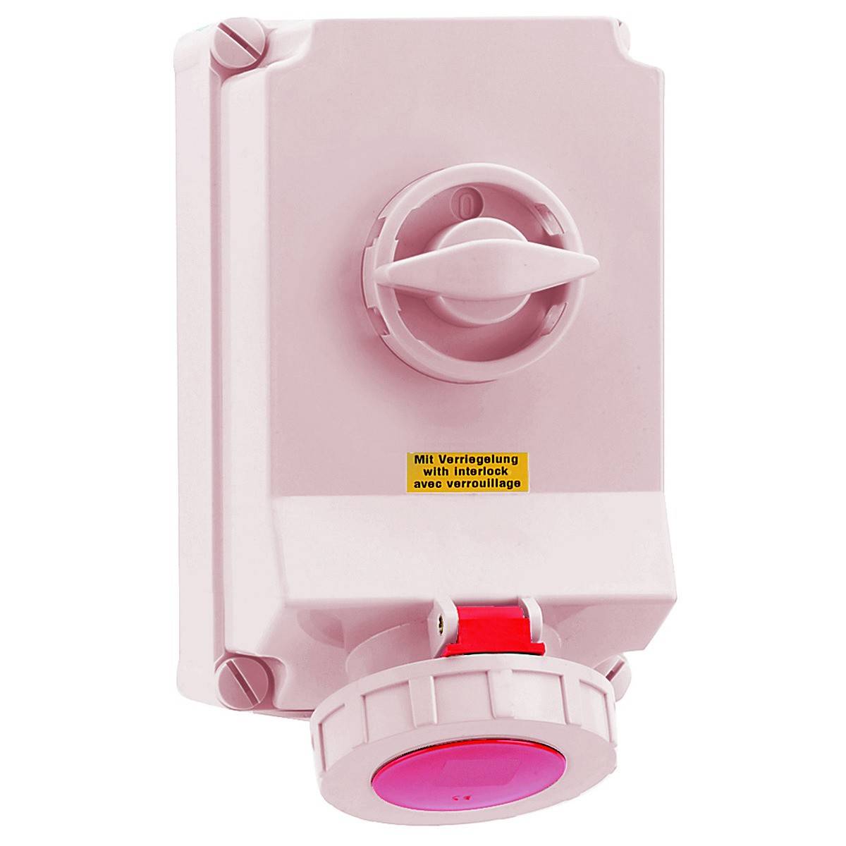 Bals Elektrotechnik 16886 CEE zidna uticnica 63 A 240/415 V 5-polni IP67 50/60 Hz 6h