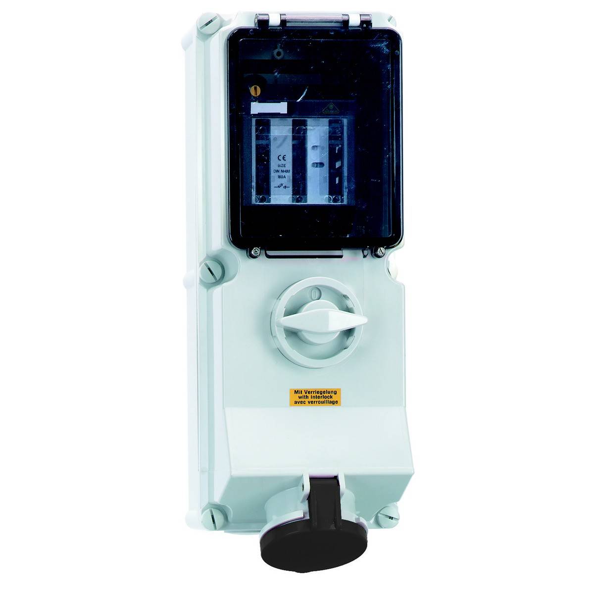 Bals Elektrotechnik 17557 CEE zidna uticnica 63 A 480 - 500 V 4-polni IP44 50/60 Hz 7h