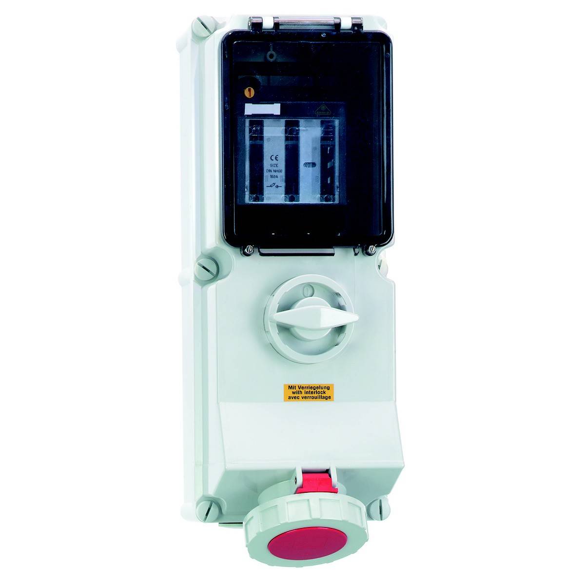 Bals Elektrotechnik 17562 CEE zidna uticnica 63 A 240/415 V 5-polni IP67 50/60 Hz 6h