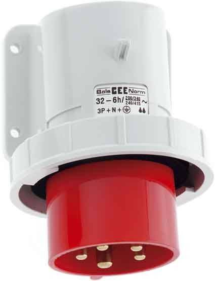 Bals Elektrotechnik 2667 CEE zidni utikač 32.0 A, 500 V