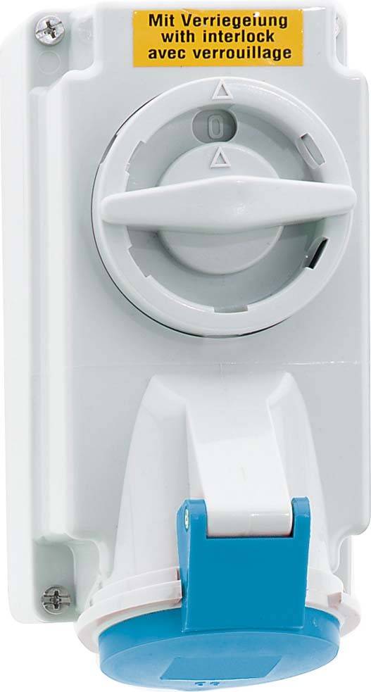 Bals Elektrotechnik 1619 CEE zidna uticnica 16 A 200 - 250 V 3-polni IP44 50/60 Hz 6h