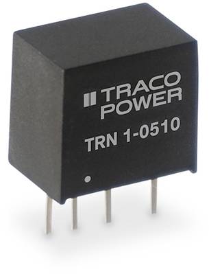 TracoPower DC/DC konvertor, ulaz 12V/DC, izlaz +12V/DC / -12V/DC, 45mA, 1W, izolacija 1600V/DC