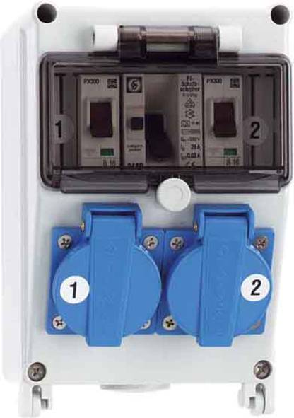 Bals Elektrotechnik 51447 CEE razdelnik 16 A 230 V 1-polni IP44