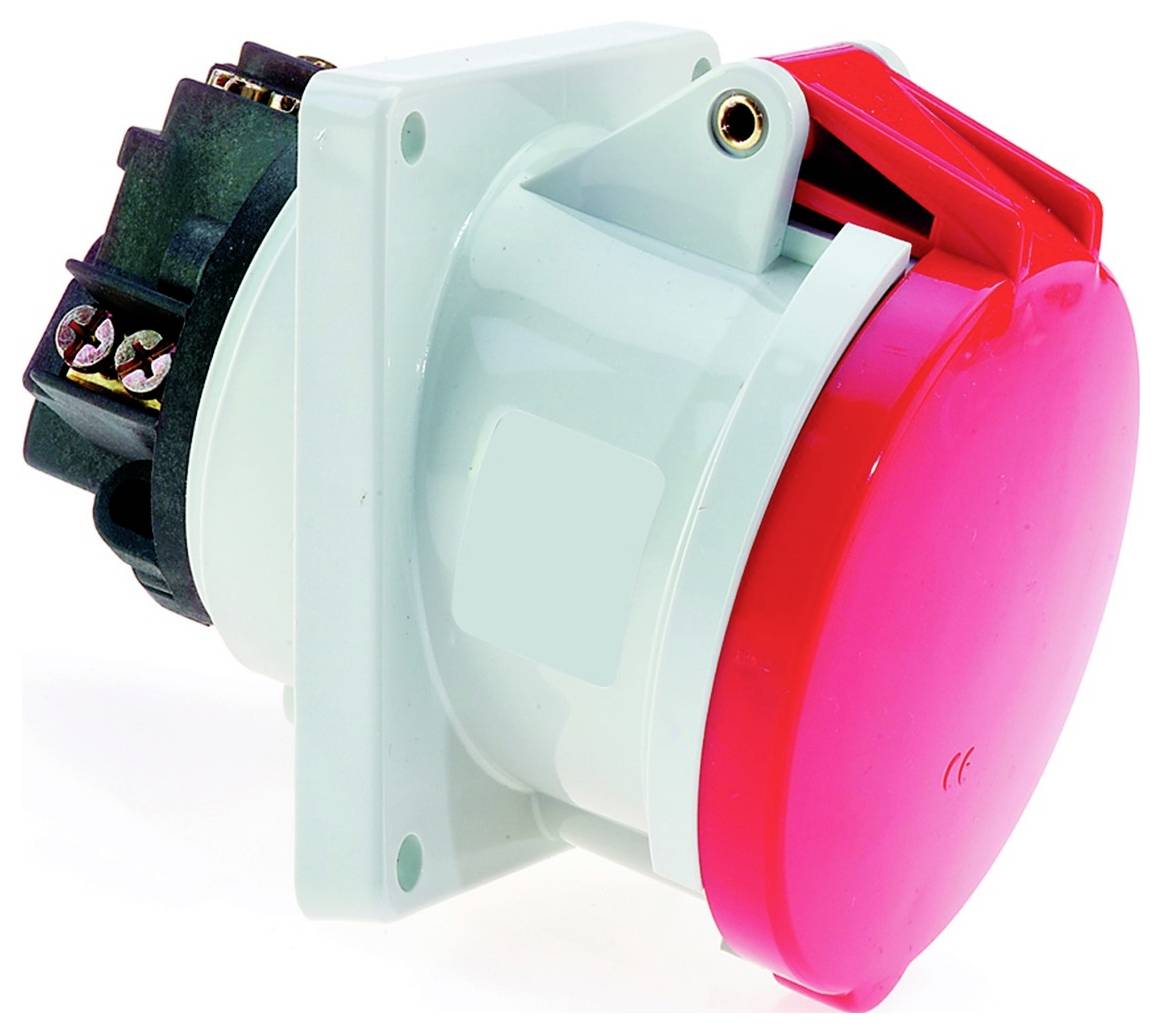 Bals Elektrotechnik 12136 CEE montazna uticnica 63 A 380 - 415 V 3p IP44 50/60 Hz 9h