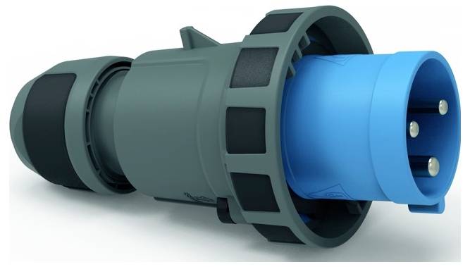 Bals Elektrotechnik 2191-1 CEE utikac 125 A 200 - 250 V 3p IP67 50/60 Hz 6h