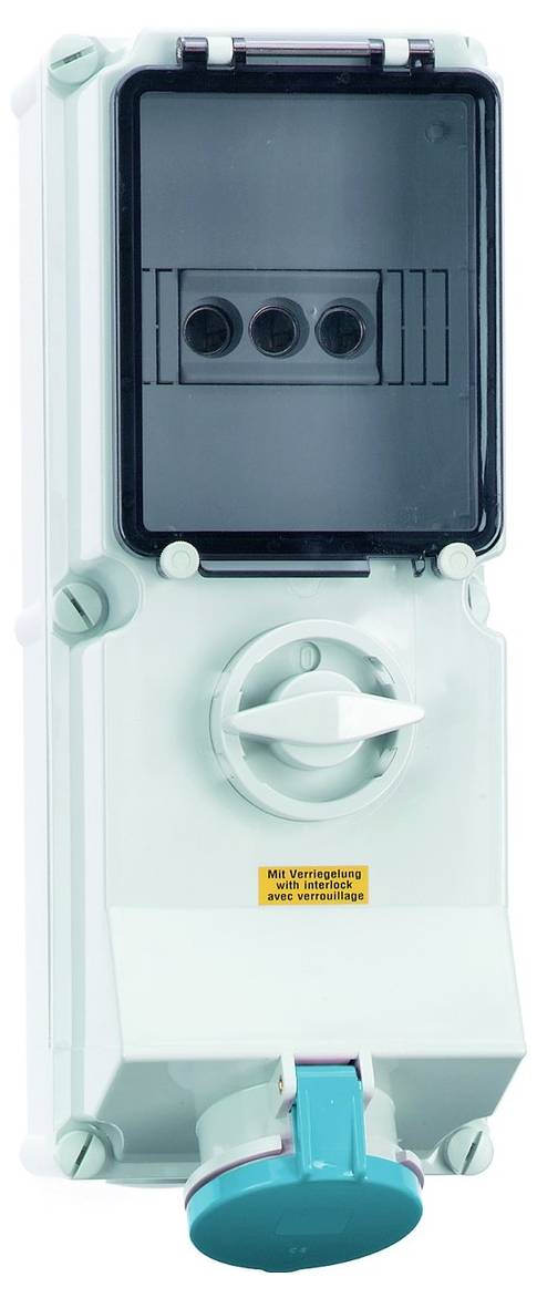 Bals Elektrotechnik 17525 CEE zidna uticnica 63 A 200 - 250 V 3-polni IP44 50/60 Hz 9h