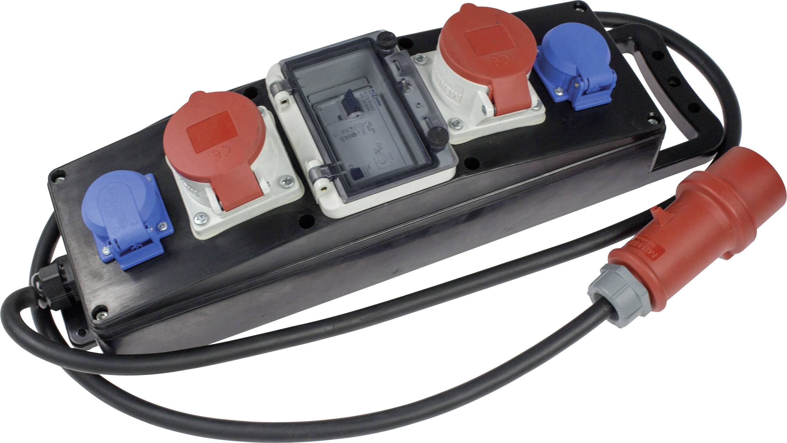 AS Schwabe 60804 CEE razdelnik 16 A 400 V 4-polni IP44