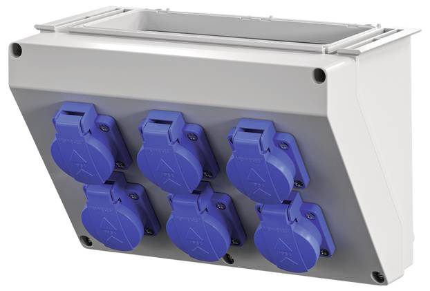 Hensel 218 CEE razdelnik 16 A 230 V 2-polni