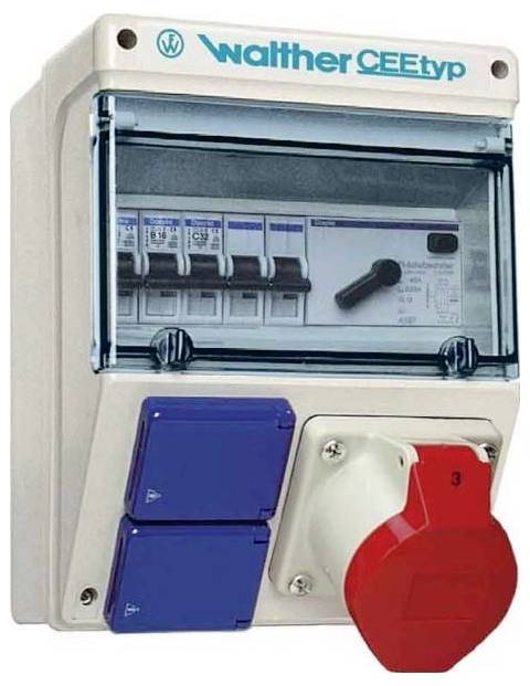 Walther 6920117 CEE razdelnik 32 A 10P