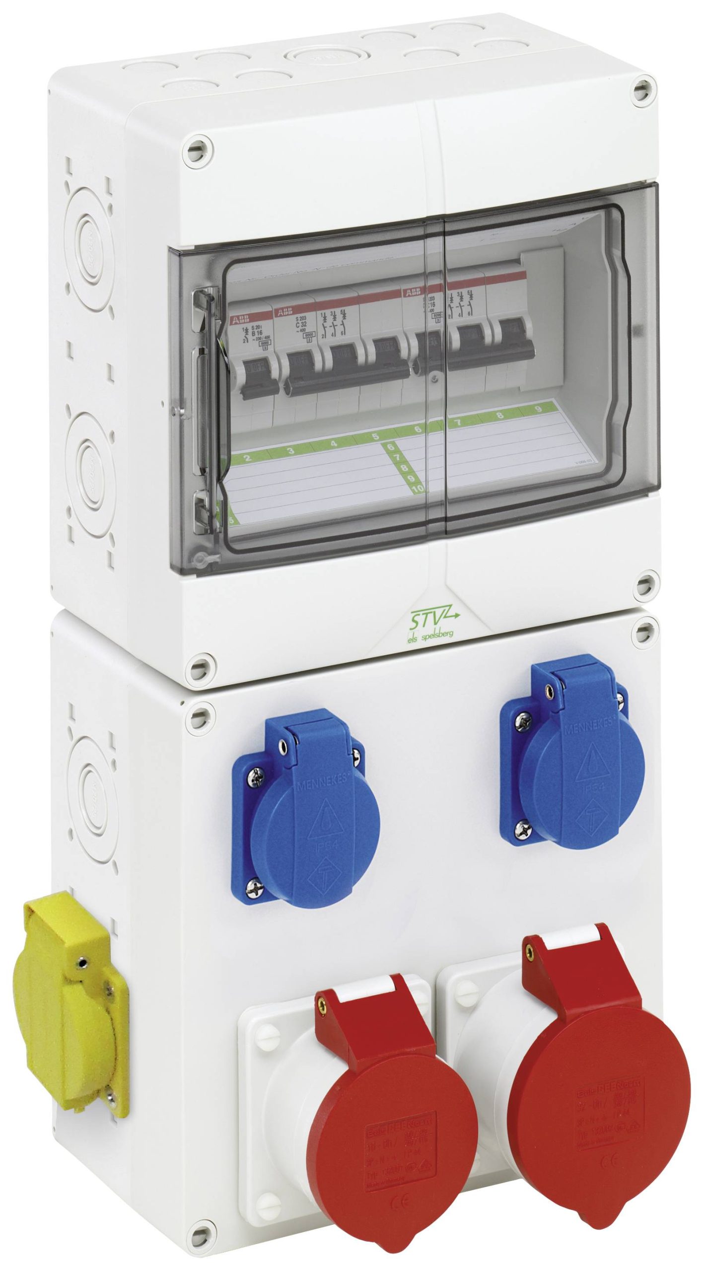 Spelsberg 922-K-LAN CEE razdelnik 32 A 400 V IP44