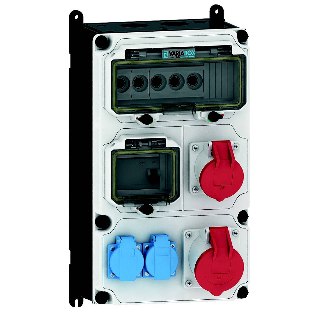 Bals Elektrotechnik 89078 CEE razdelnik 16 A 230 V 5p IP44 6h
