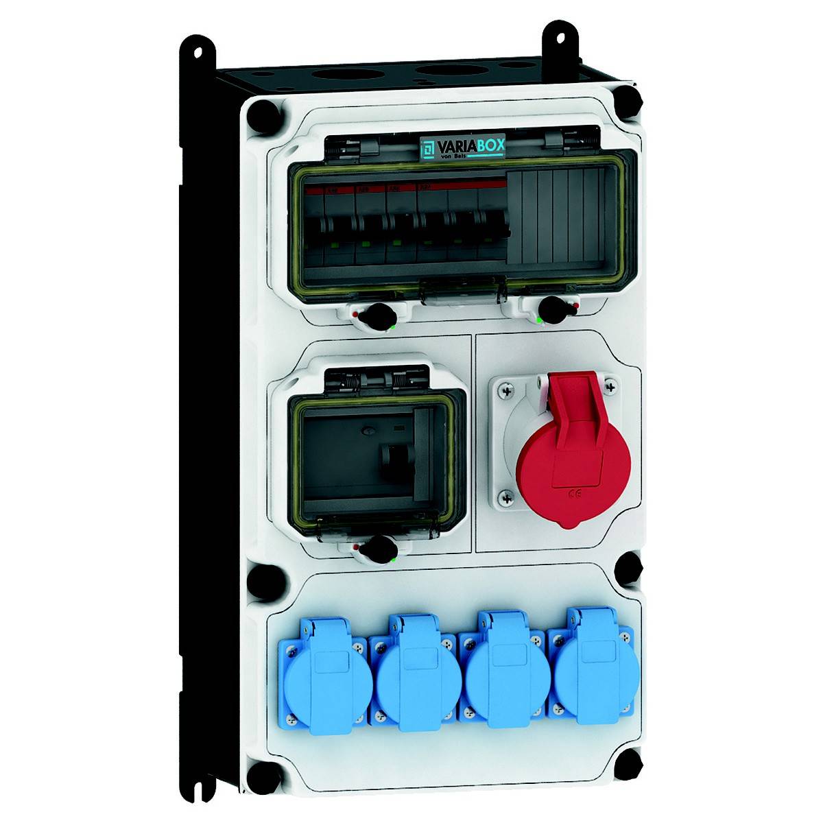 Bals Elektrotechnik 89082 CEE razdelnik 16 A 230 V 5p IP44 6h