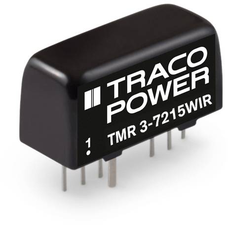 TracoPower DC/DC konvertor, ulaz 110V/DC, izlaz 3,3V/DC, 700mA, 3W, izolacija 3000V/DC