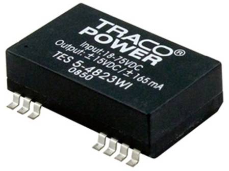 TracoPower TES 5-2412WI DC/DC napajanje - ispravljač smd 24 V/DC 5 V/DC 420 mA 5 W Broj izlaza: 1 x.