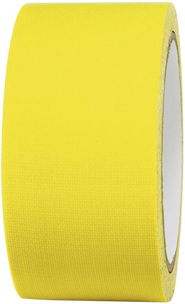 TOOLCRAFT 80FL5025EC jednostrana lepljiva traka neonsko zuta 25 m x 50 mm 1 kom