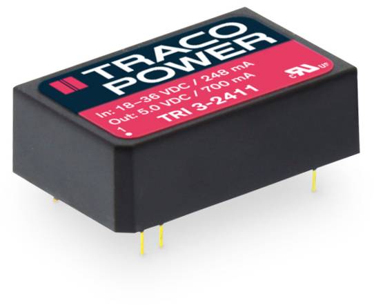 TracoPower TRI 3-1212 DC/DC napajanje - ispravljač za štampanu ploču 290 mA 3.5 W Broj izlaza: 1 x.