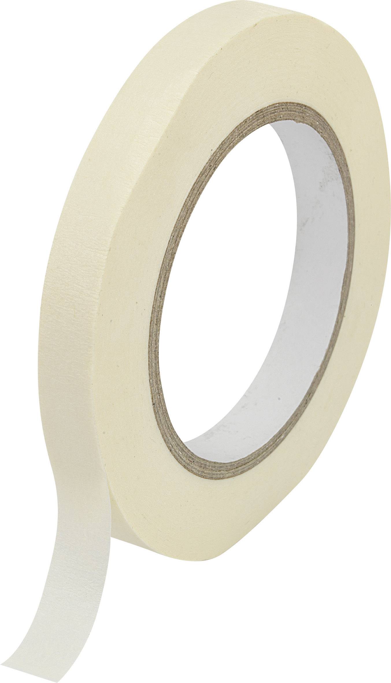 TOOLCRAFT krep lepljiva traka bela 50 m x 12.5 mm 1 rola