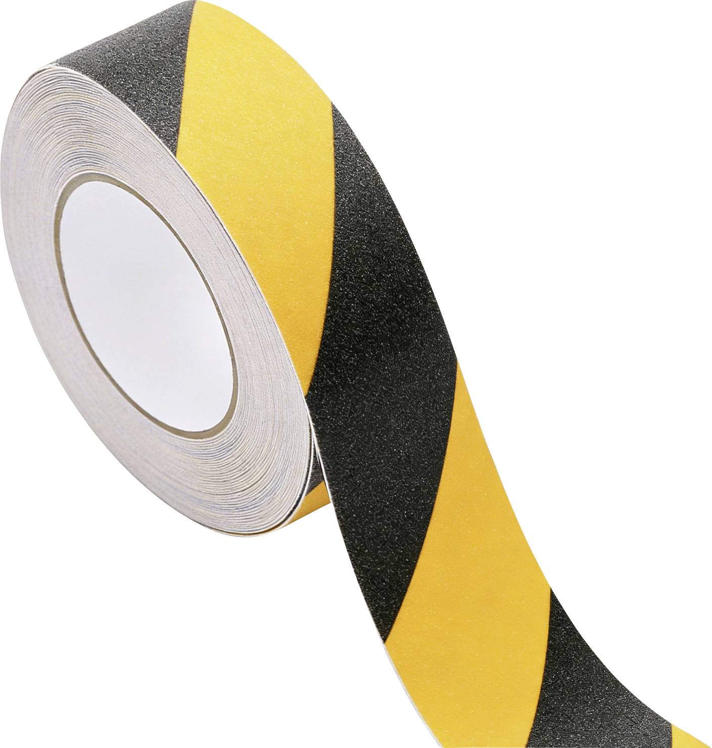 Protizdrsni protivklizna traka crna, zuta 5 m x 25 mm 1 rola