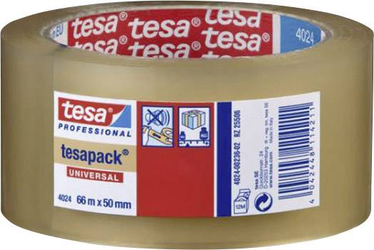 Tesa 04024-00202-04 lepljiva traka za pakovanje 66 m x 38 mm, transparentna, akrilat