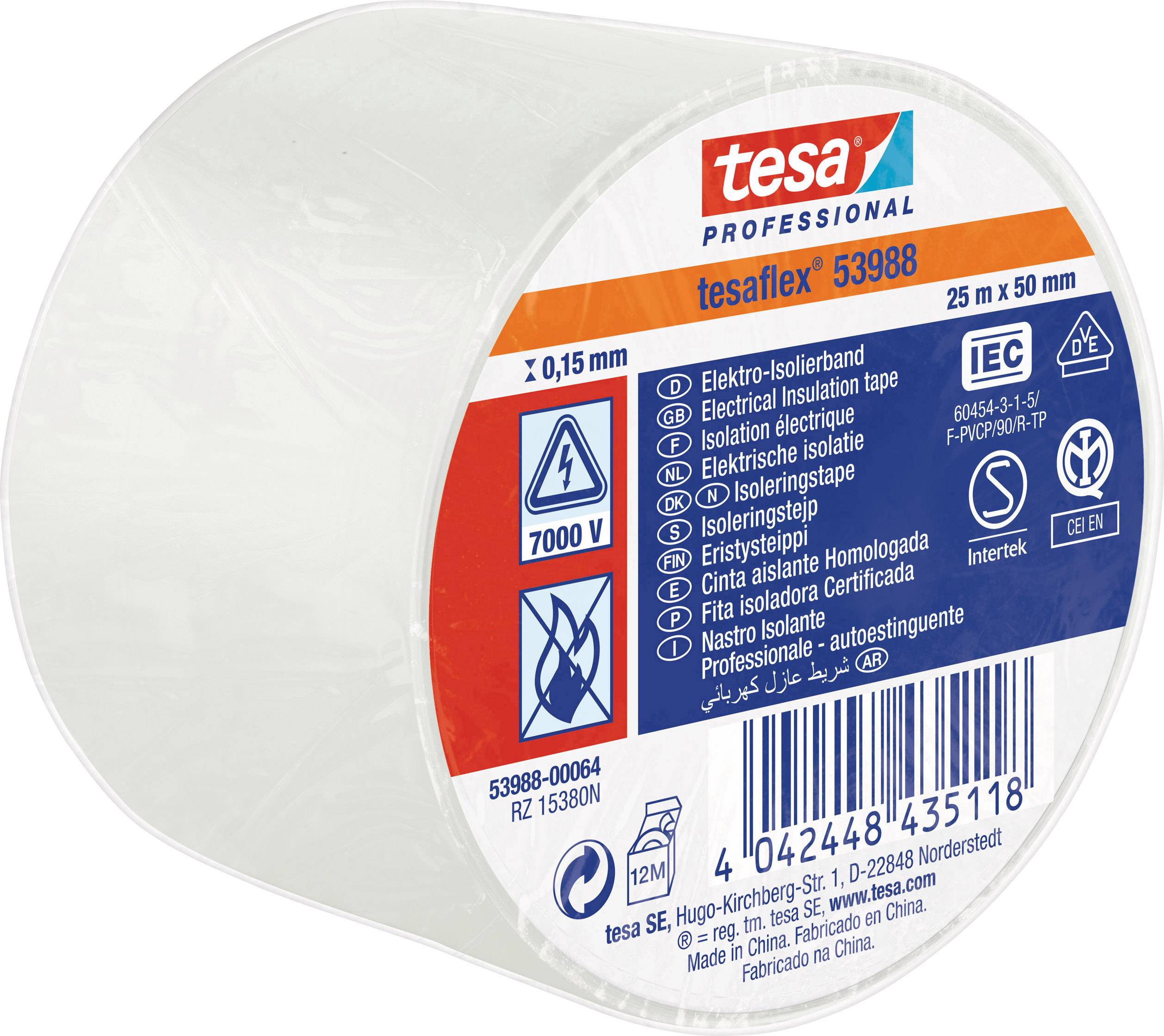 tesa 53988-00064-00 izolir traka bela 25 m x 50 mm 1 kom