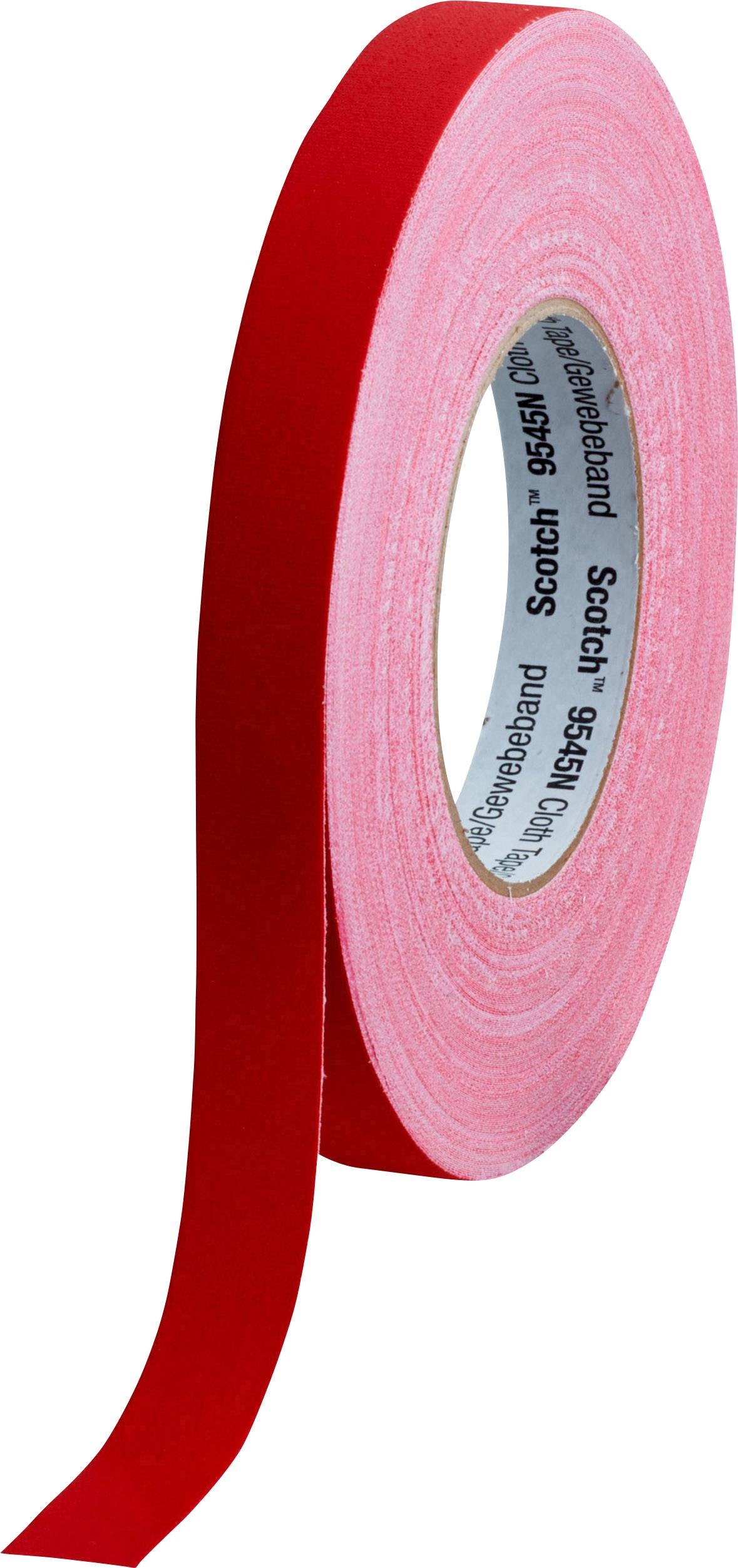 Scotch 9545NR19 lepljiva traka od tkanine crvena 50 m x 19 mm 1 kom