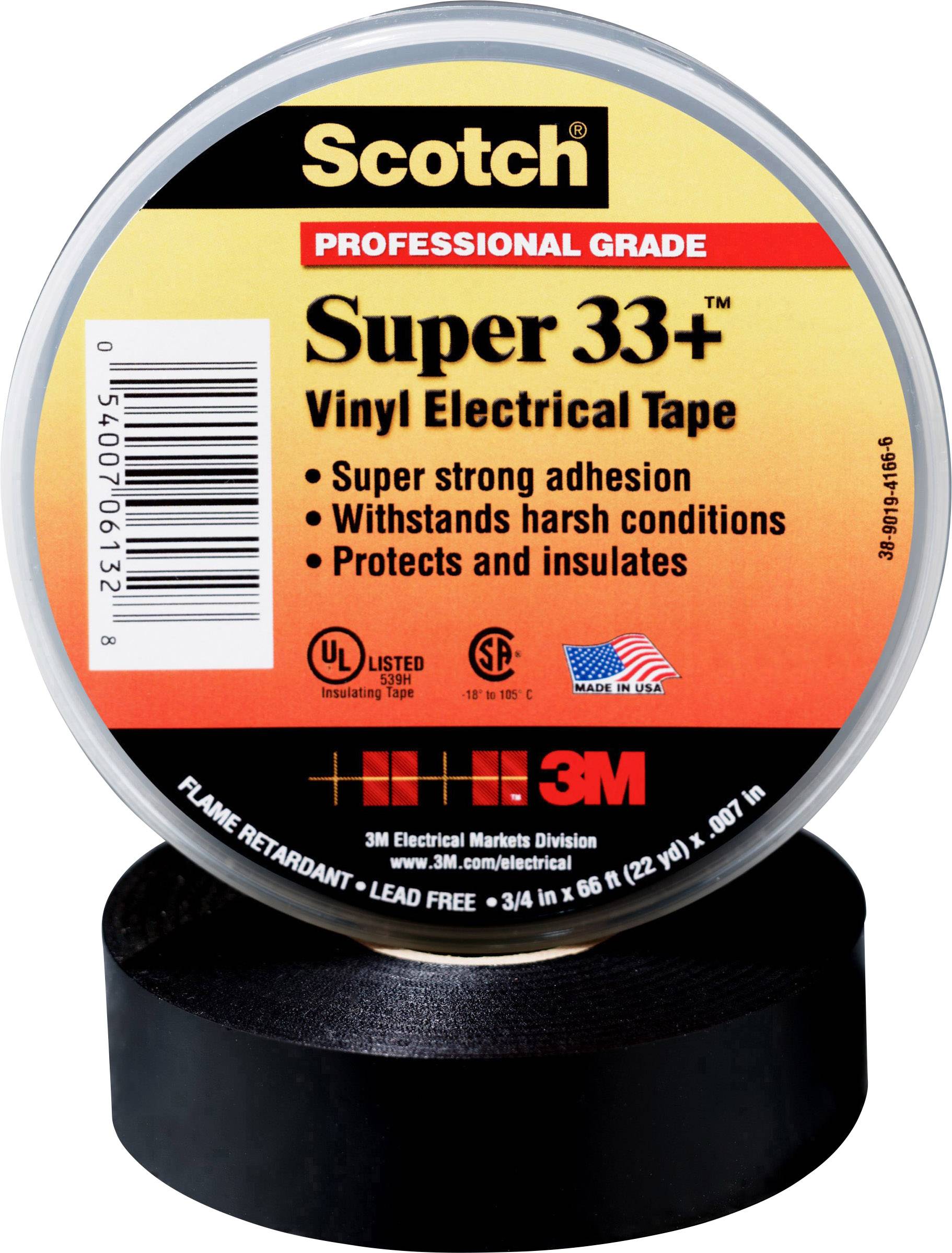 Scotch SUPER33 izolir traka crna 19 mm x 33 m 1 kom