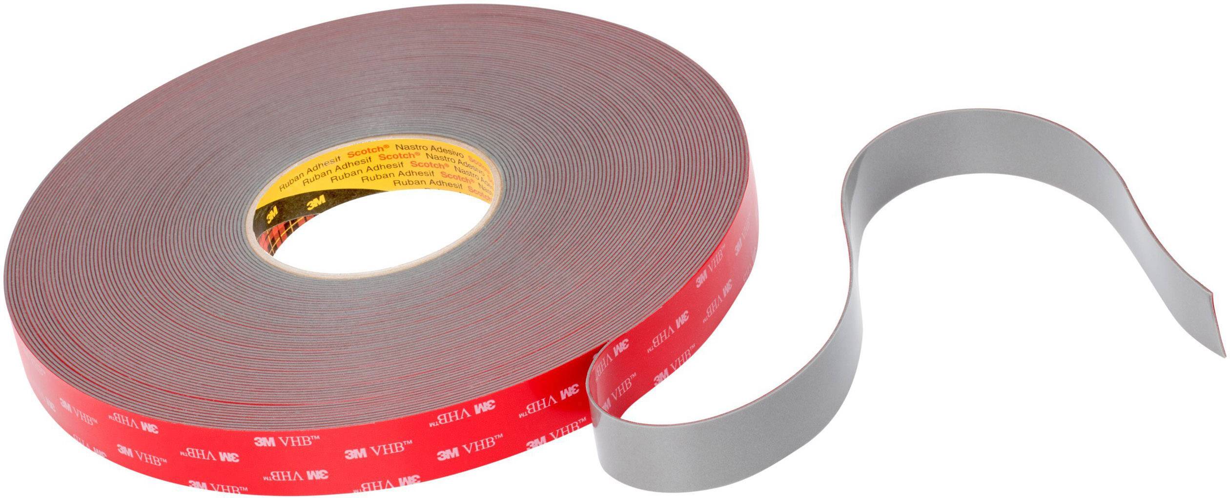 3M GPH-110F12-33 obostrana lepljiva traka siva 33 m x 12 mm 1 kom