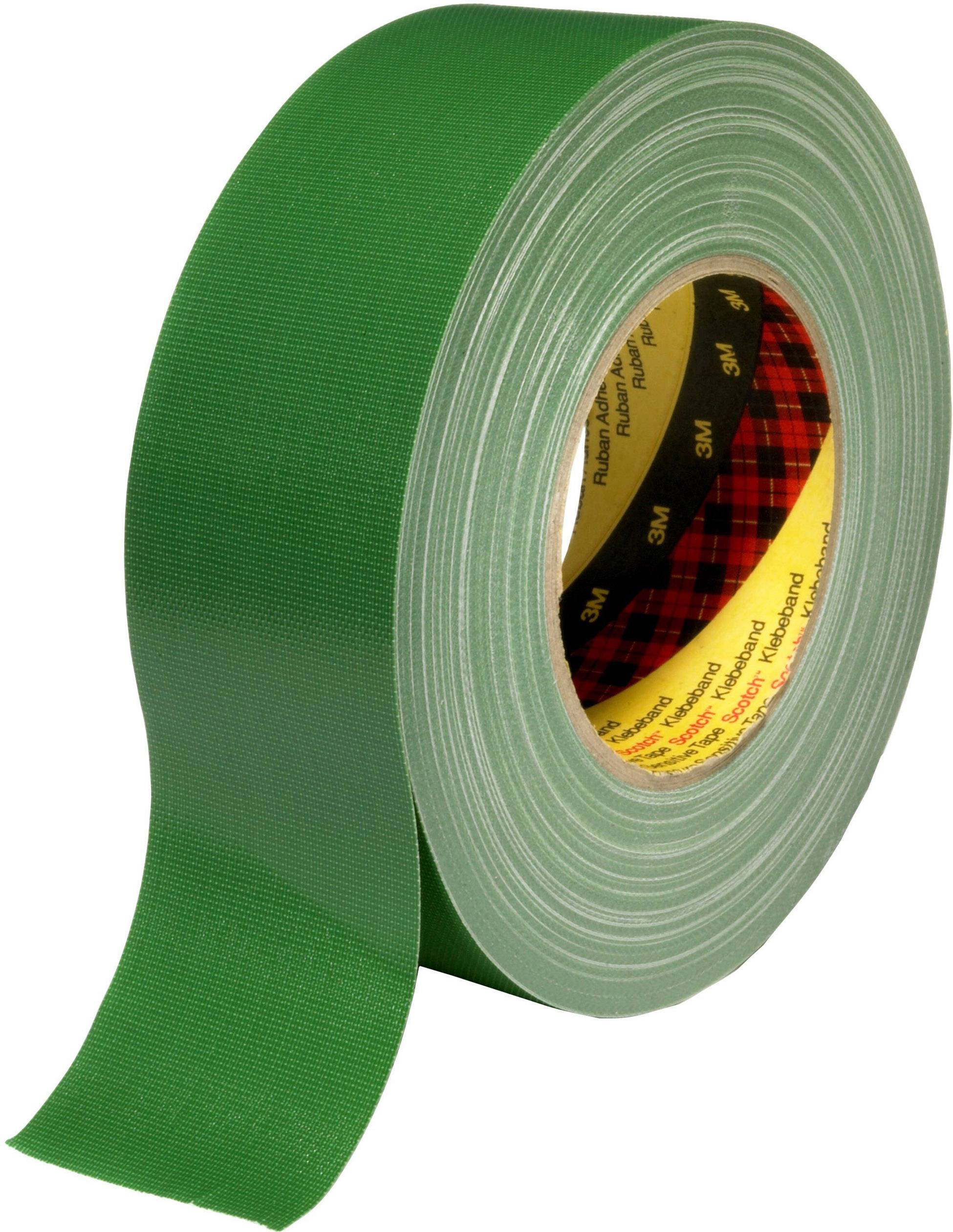 3M 389GR50 lepljiva traka od tkanine zelena 50 m x 50 mm 1 kom