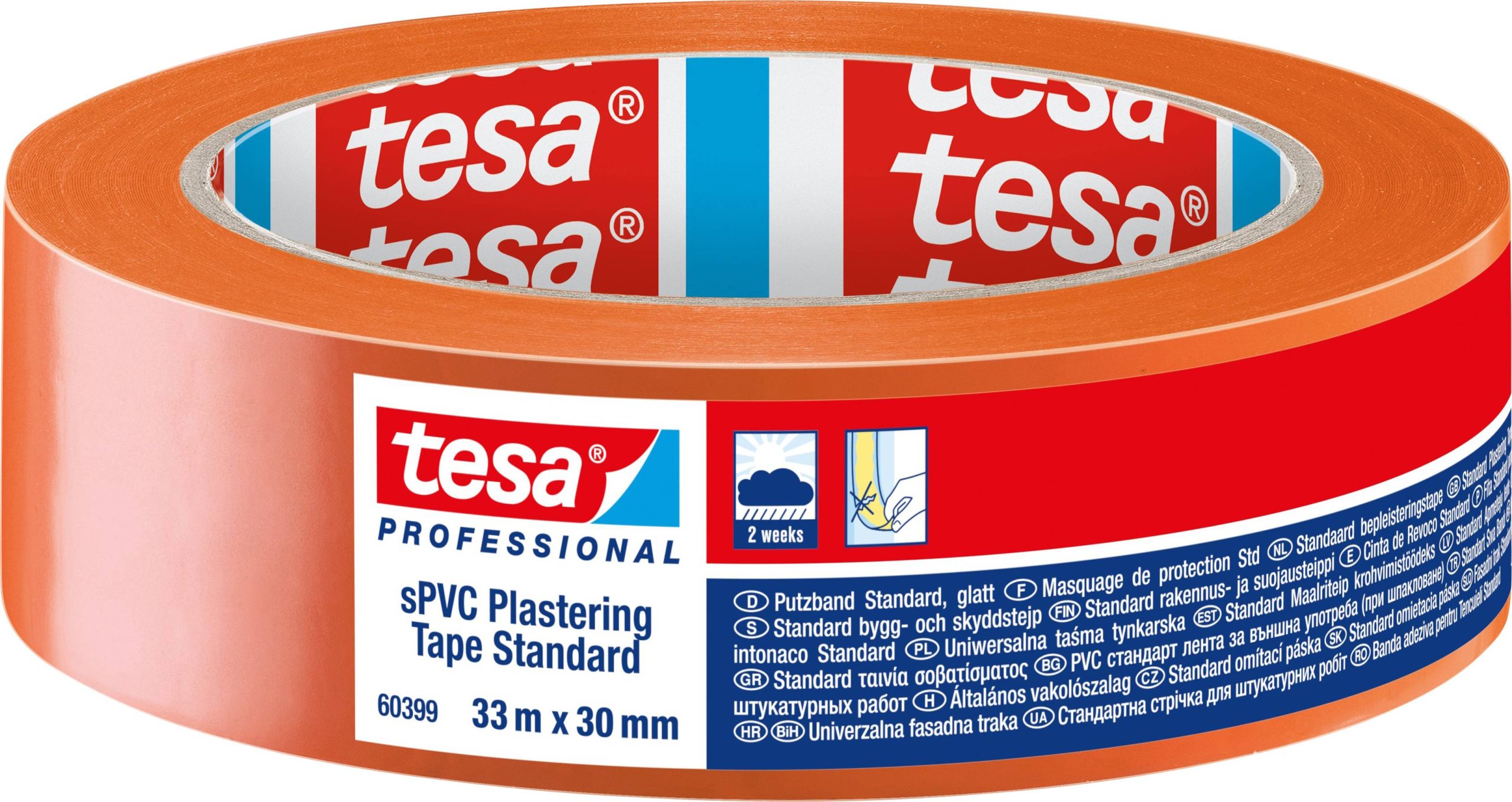 tesa SPVC traka za obelezavanje narandzasta 33 m x 30 mm 1 kom