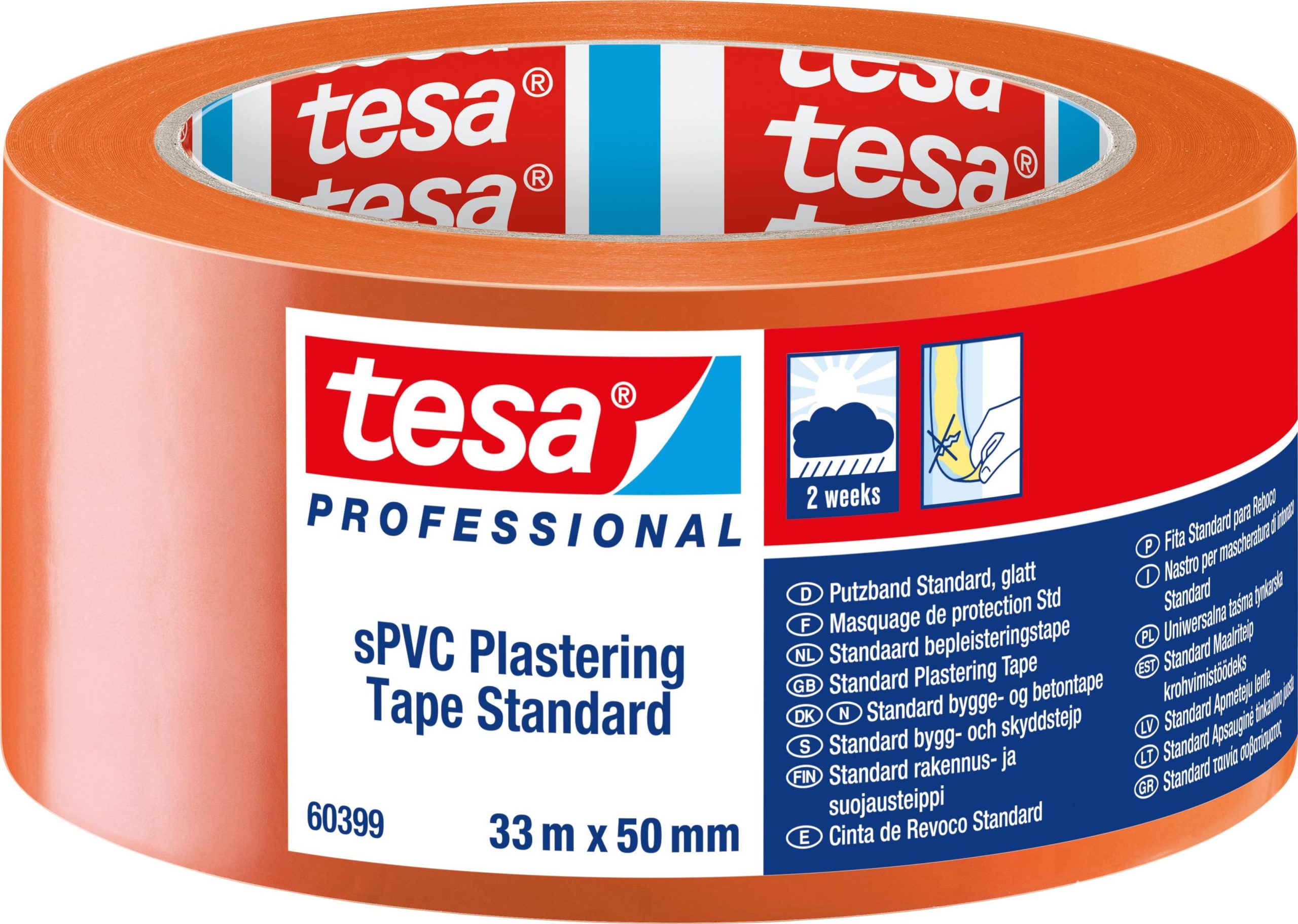 tesa SPVC traka za obelezavanje narandzasta 33 m x 50 mm 1 kom