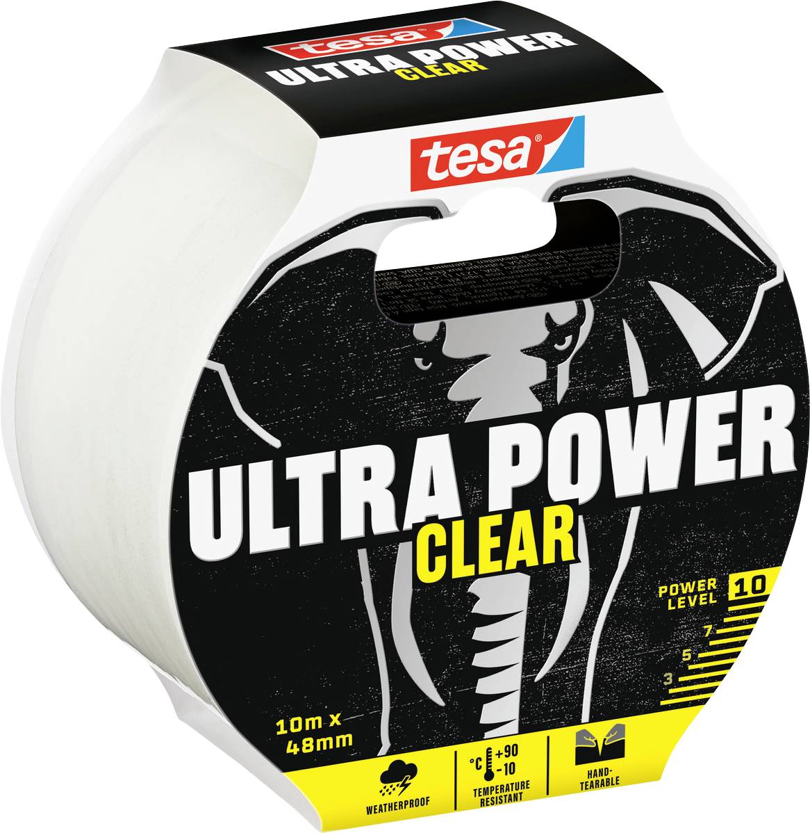 tesa ULTRA zaptivna traka providna 10 m x 48 mm