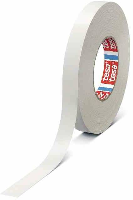 tesa 04651-00043-00 lepljiva traka od tkanine bela 25 m x 19 mm