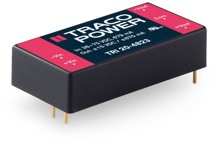 TracoPower TRI 20-1211 DC/DC napajanje - ispravljač za štampanu ploču 4 A 20 W Broj izlaza: 1 x.