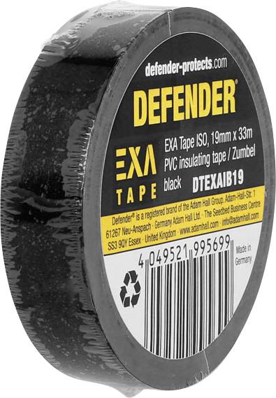 DEFENDER DTEXAIB19 izolir traka crna 33 m x 19 mm 1 kom