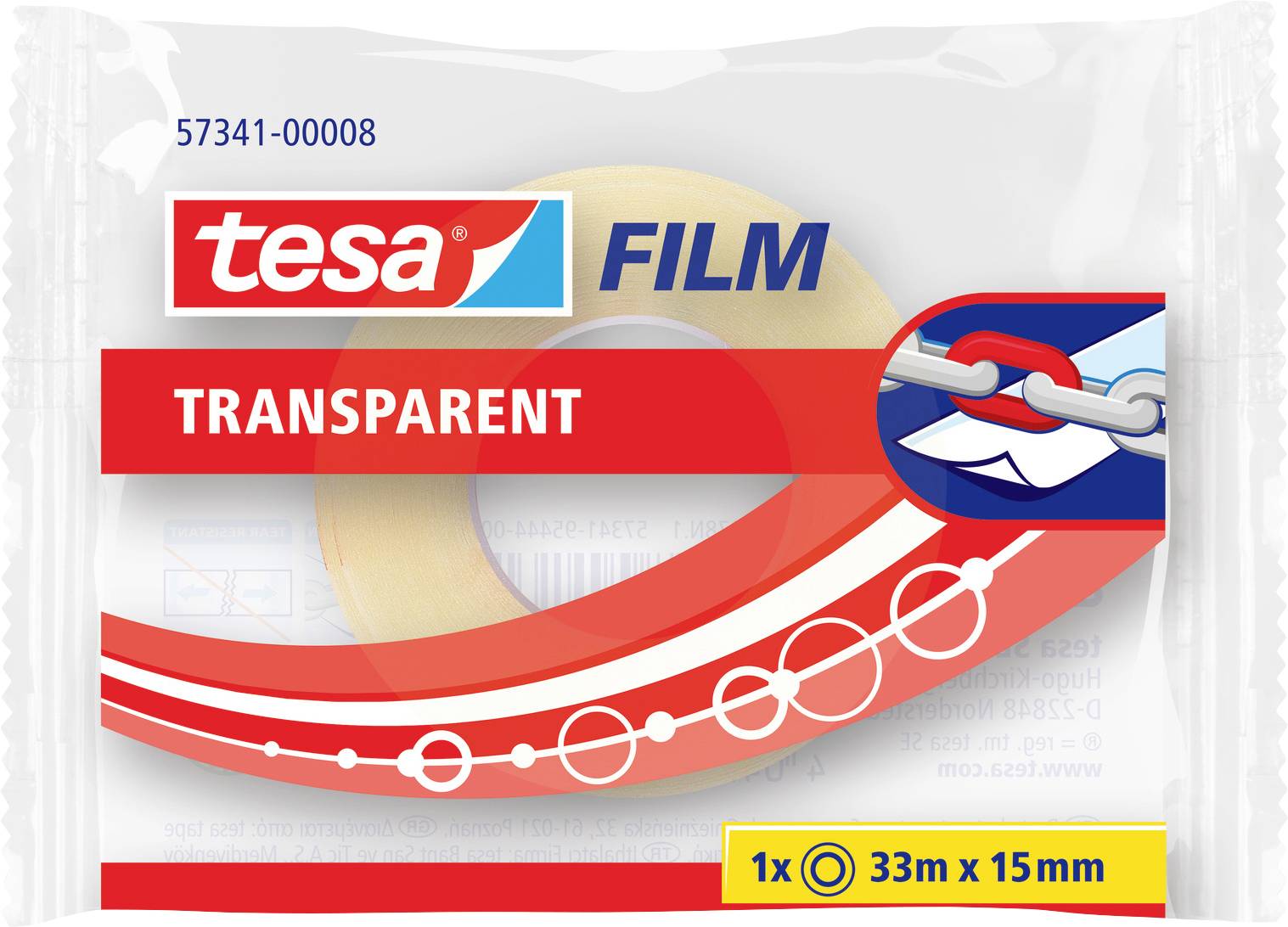 Tesa 33 lepljiva traka 33 m x 15 mm
