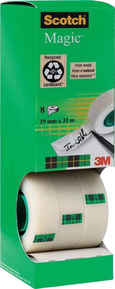3M 7100026960 lepljiva traka 33 m x 19 mm 8 kom