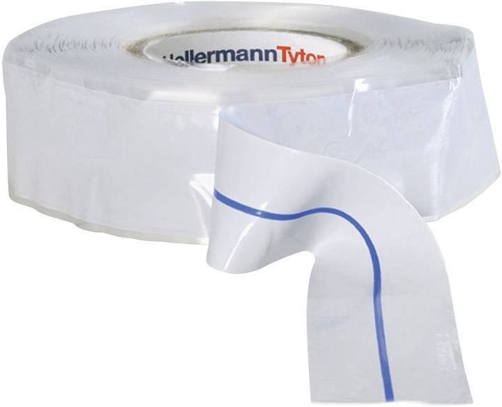 HellermannTyton lepljiva traka siva 9.1 m x 25 mm 1 rola