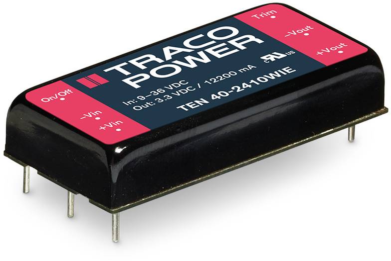 TracoPower TEN 40-2411WIE DC/DC napajanje - ispravljač za štampanu ploču 8 A 40 W Broj izlaza: 1 x.