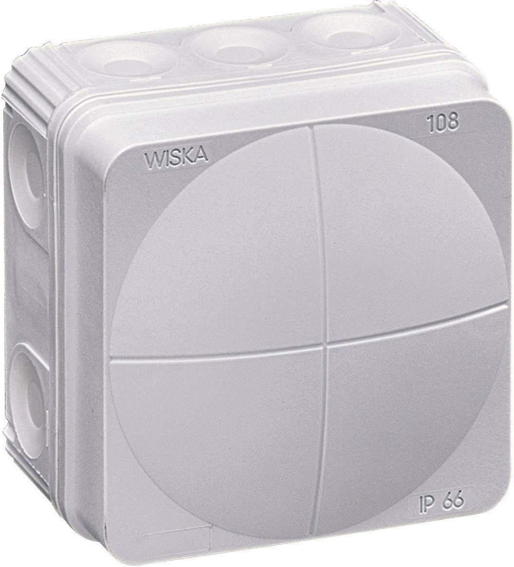 Wiska 108 Combi siva RAL 7035 IP66