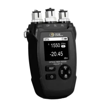 PCE Instruments PCE-OFT 10 ispitivač optičkih vlakana, merač snage i VFL 650 nm