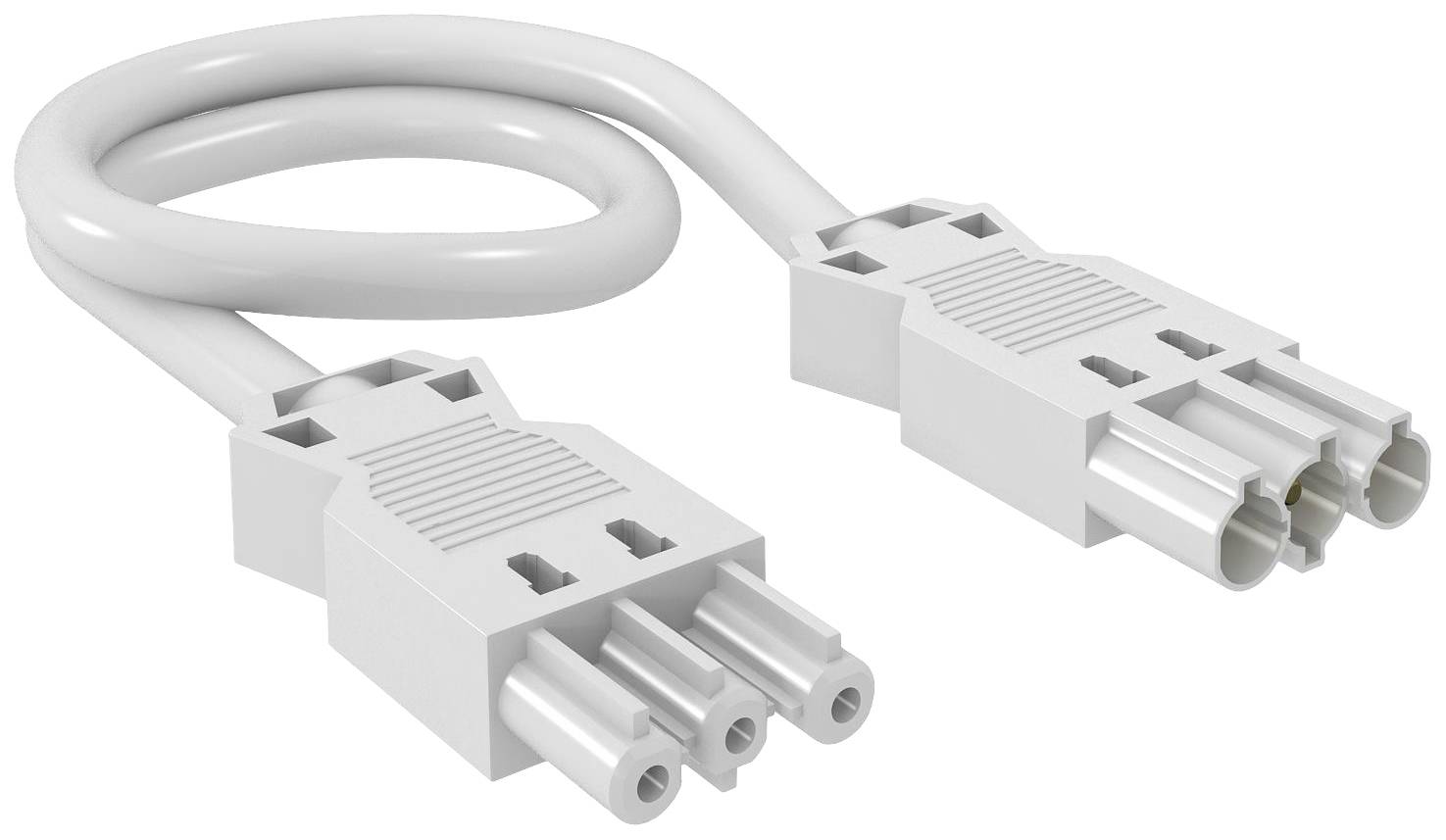 OBO 1962041 produžetak za instalaciju 230 V, 16 A bela