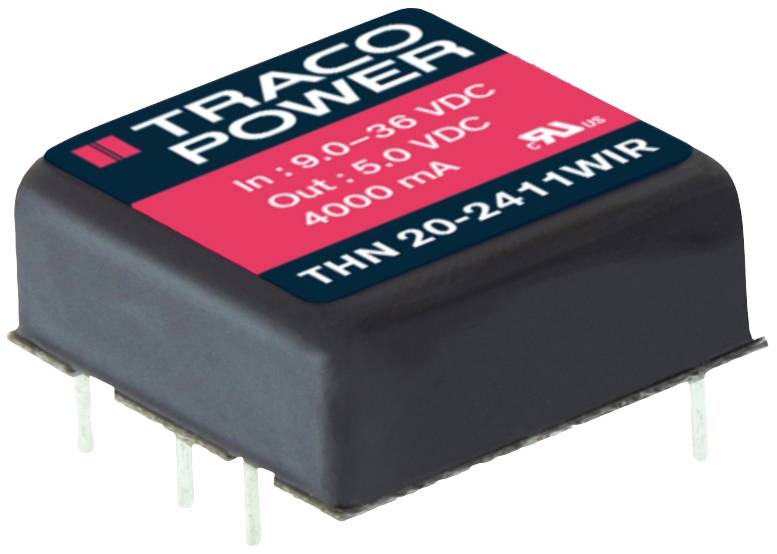 TracoPower THN 20-7215WIR DC/DC napajanje - ispravljač 24 V/DC 0.83 A 20 W