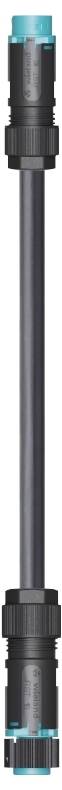 Wieland Electric 46.453.7000.6 povezni vod 250 V, 16 A crna