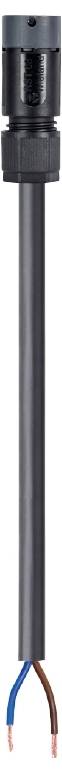 Wieland Electric 4L.427.2038.4 priključni kabl 50 V, 6 A crna