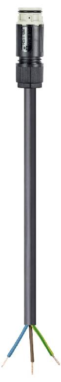 Wieland Electric 4L.437.2537.8 prikljucni kabl crna