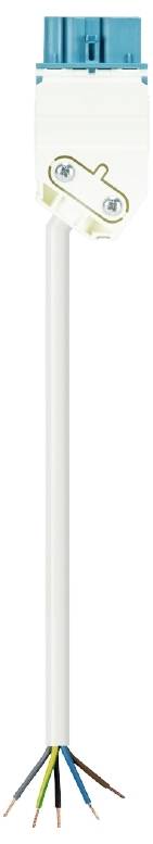 Wieland Electric 91.257.2063.9 priključni kabl 250 V, 16 A bela
